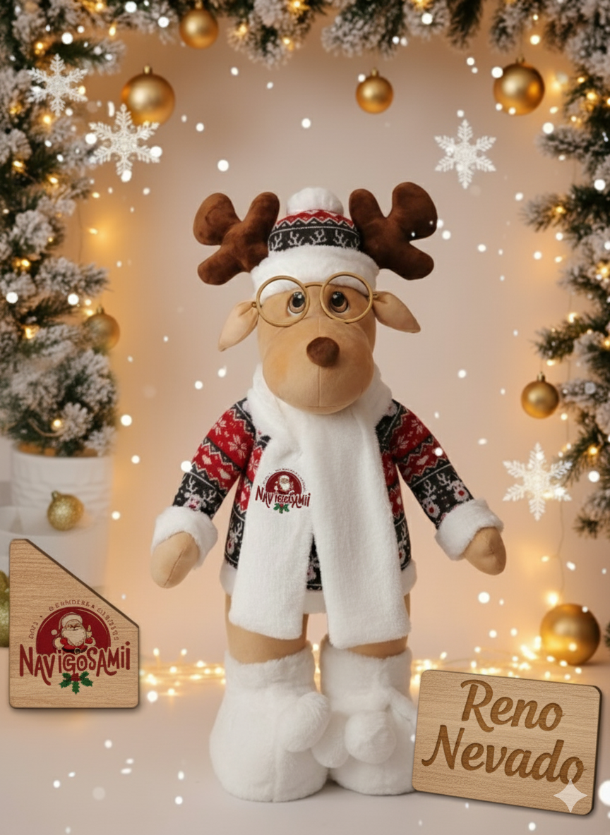 Reno nevado